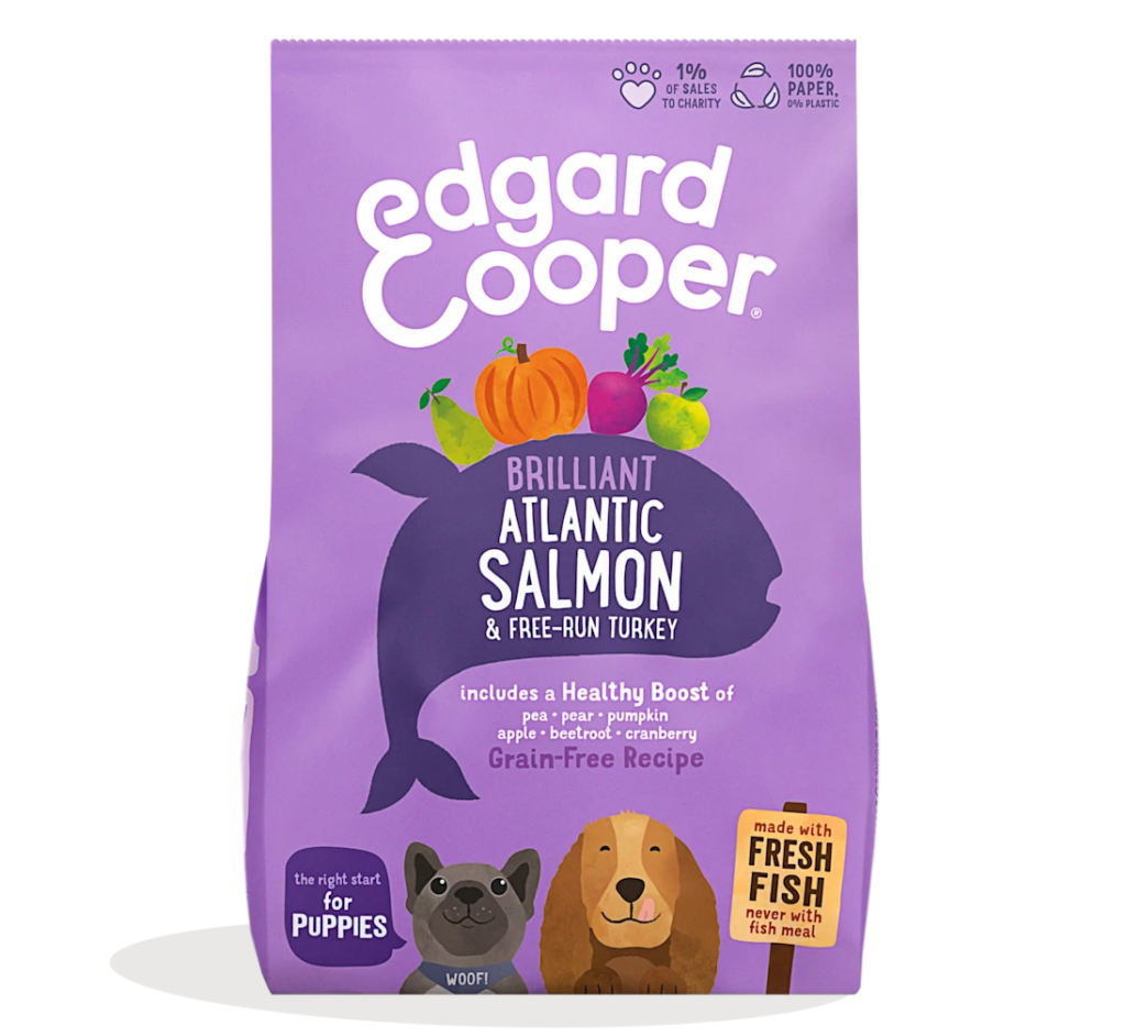Edgard & Cooper Fresh Atlantic Salmon & Free-Run Turkey (Puppy) - Sheriff Score