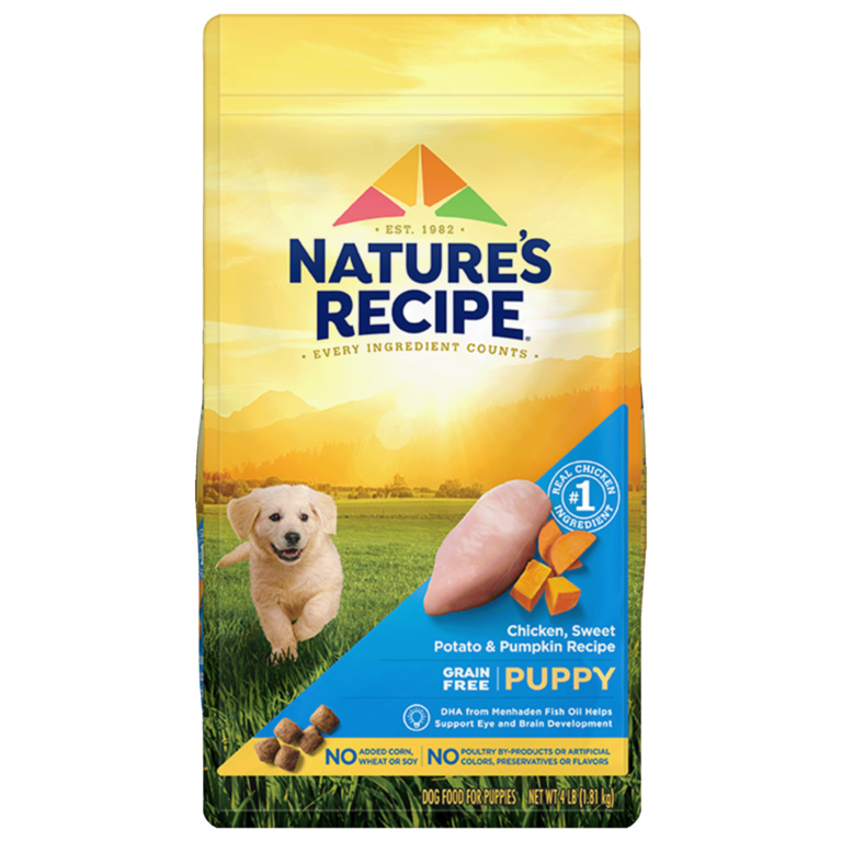 Nature's Recipe Grain Free Puppy Chicken, Sweet Potato & Pumpkin Recipe Dry Dog Food - Sheriff Score