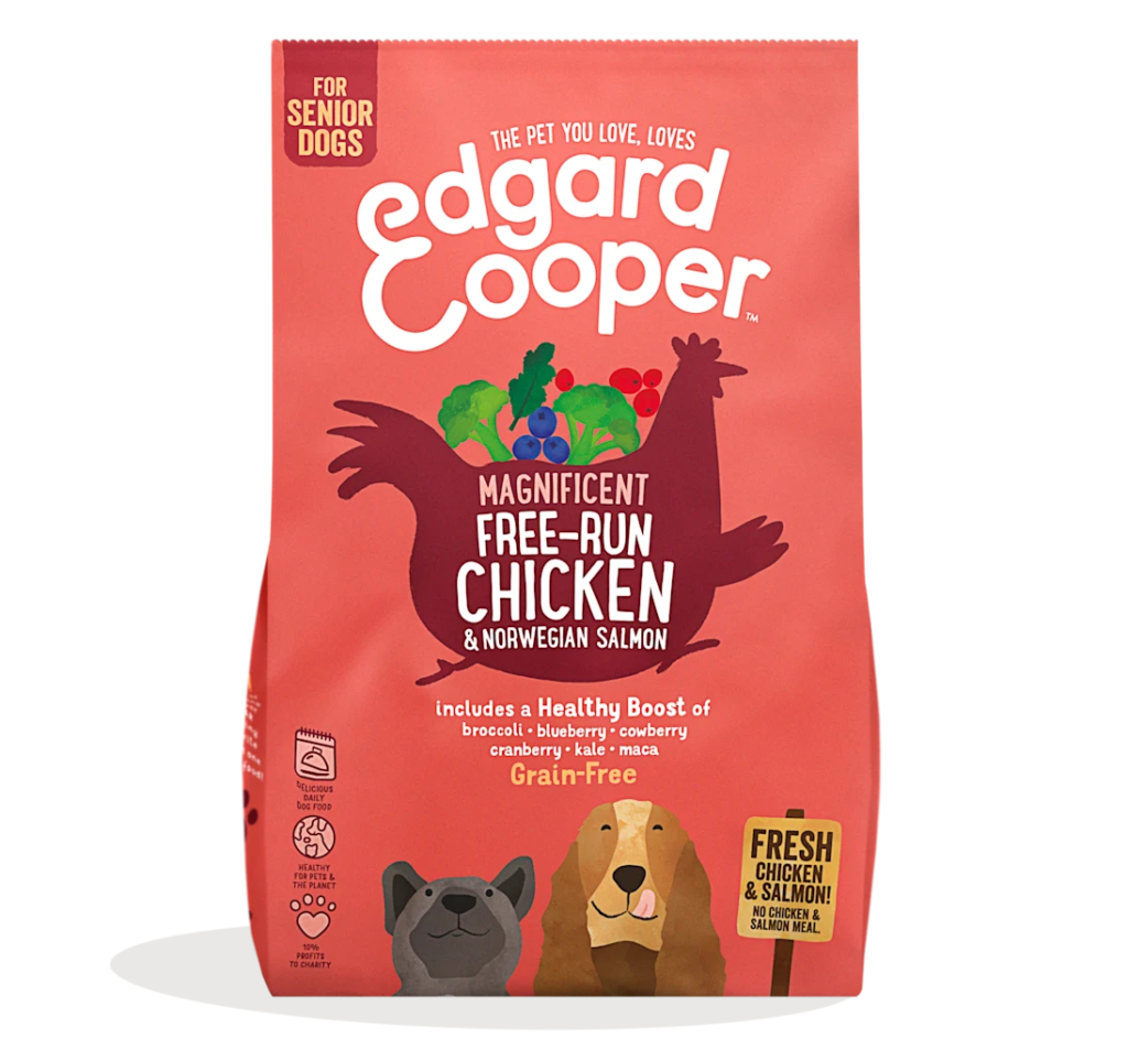 Edgar & Cooper Fresh Free-Run Chicken & Norwegian Salmon (Senior) - Sheriff Score